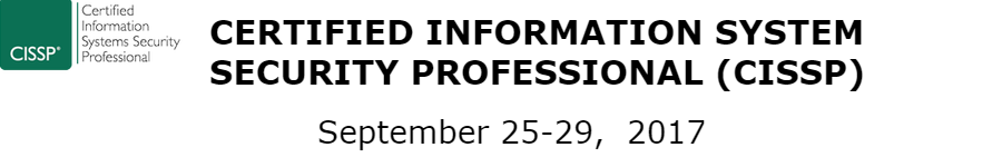 CISSP logo with dates