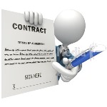 contract with image holding pen